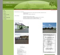 Firemní web prezentace - Chmelstav s.r.o.