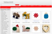 Informační web - Internetový katalog produktů