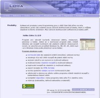 Firemní web prezentace - Loma Programming